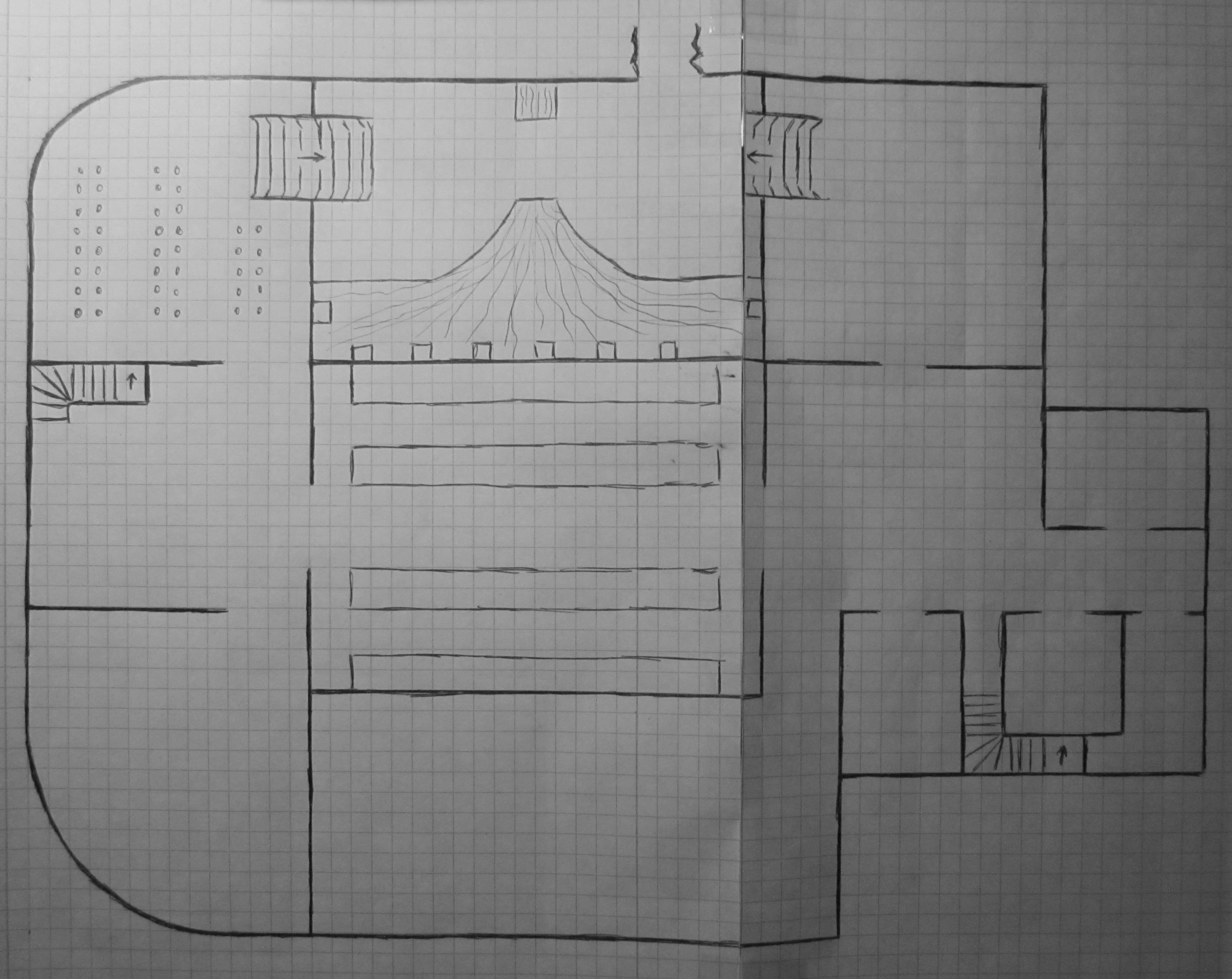 Das unterste Stockwerk des Anwesens der Familie Hasir
